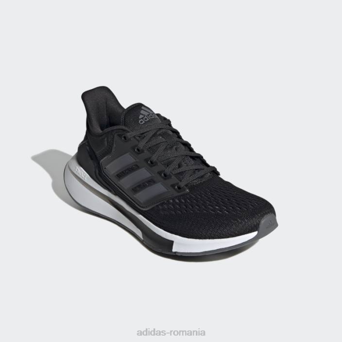Adidas pantofi de alergare gri eq21 eleganti femei gri inchis 2JBN8675