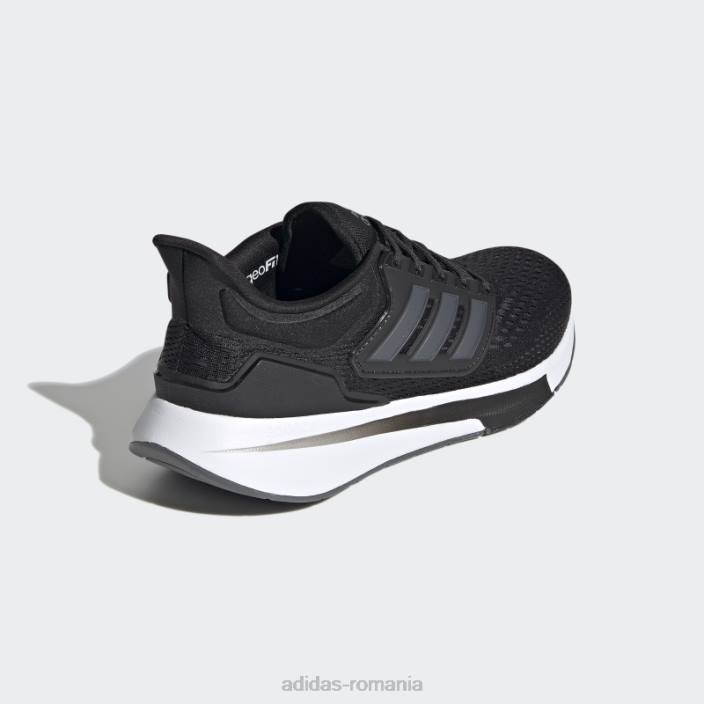 Adidas pantofi de alergare gri eq21 eleganti femei gri inchis 2JBN8675