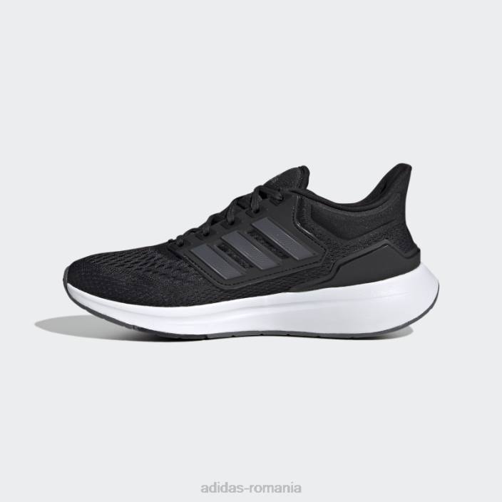 Adidas pantofi de alergare gri eq21 eleganti femei gri inchis 2JBN8675