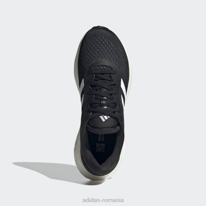 Adidas pantofi de alergare supernova 2 negri femei negru/alb/gri 2JBN2024