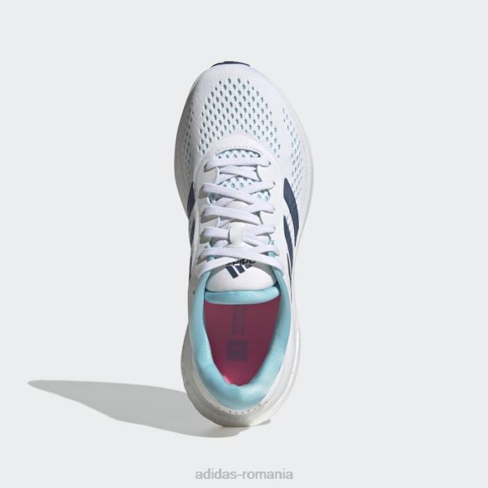 Adidas pantofi de alergare supernova 2 oțel femei alb/otel/albastru 2JBN16175