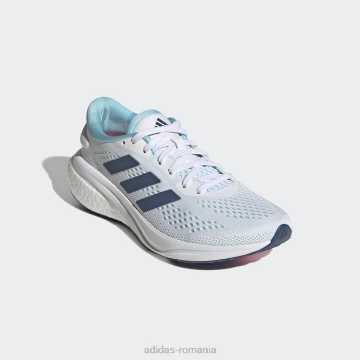 Adidas pantofi de alergare supernova 2 oțel femei alb/otel/albastru 2JBN16175