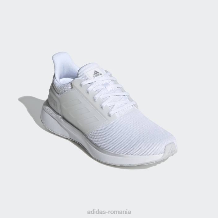 Adidas pantofi de alergat eq19 albi femei alb/argintiu 2JBN2113