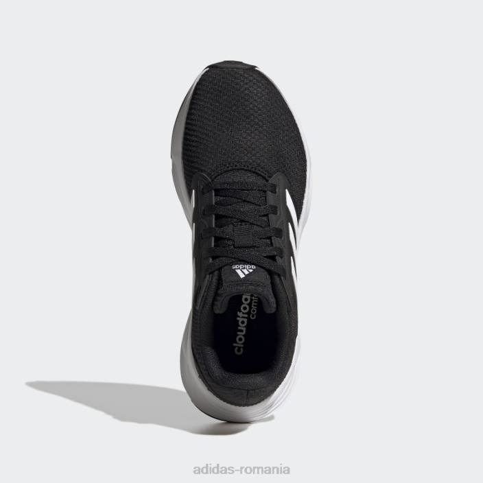 Adidas pantofi galaxy 6 alb fashion femei alb negru 2JBN2034