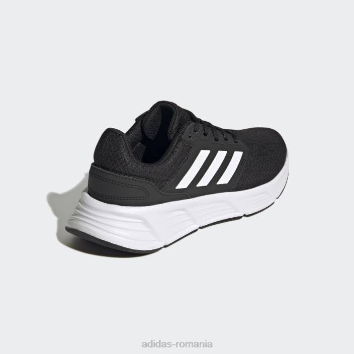Adidas pantofi galaxy 6 alb fashion femei alb negru 2JBN2034