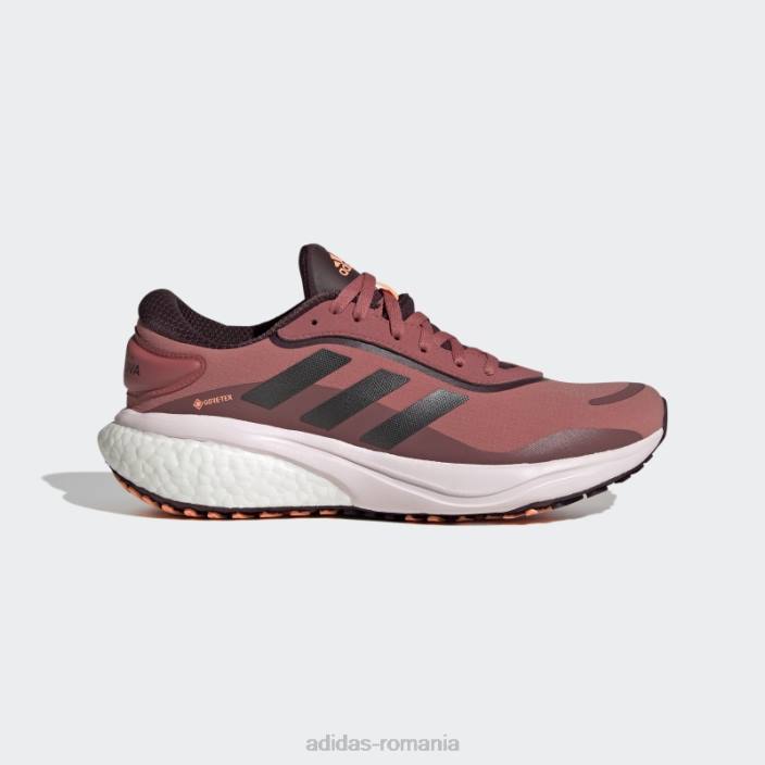 Adidas pantofi gore-tex supernova roșii femei roșu/metalic/portocaliu fascicul 2JBN15938