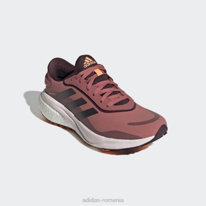Adidas pantofi gore-tex supernova roșii femei roșu/metalic/portocaliu fascicul 2JBN15938
