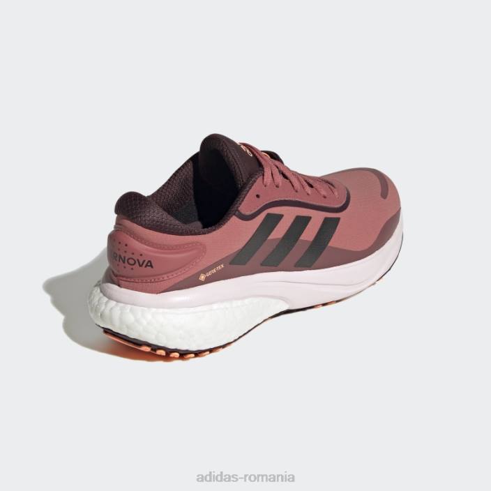 Adidas pantofi gore-tex supernova roșii femei roșu/metalic/portocaliu fascicul 2JBN15938