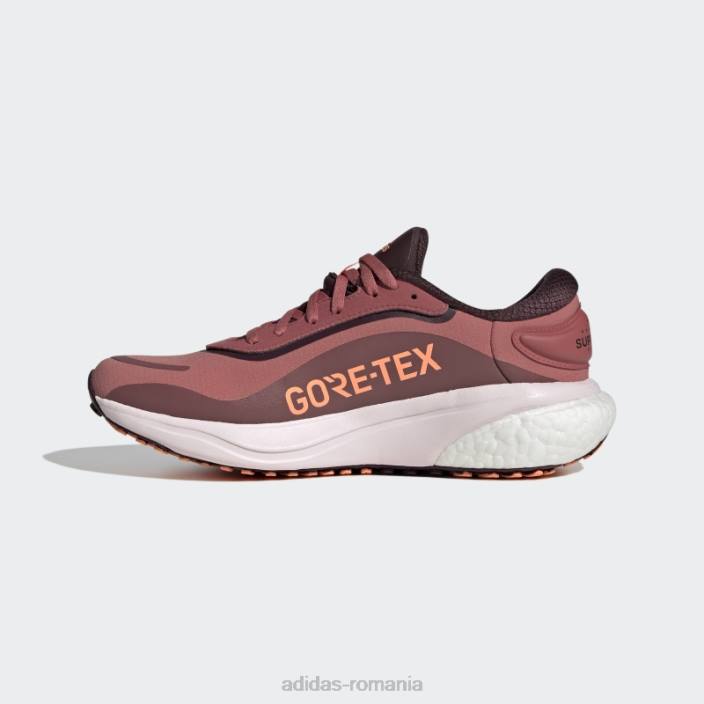 Adidas pantofi gore-tex supernova roșii femei roșu/metalic/portocaliu fascicul 2JBN15938
