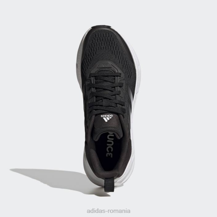 Adidas pantofi gri questar fierbinti femei negru/alb/gri 2JBN8521