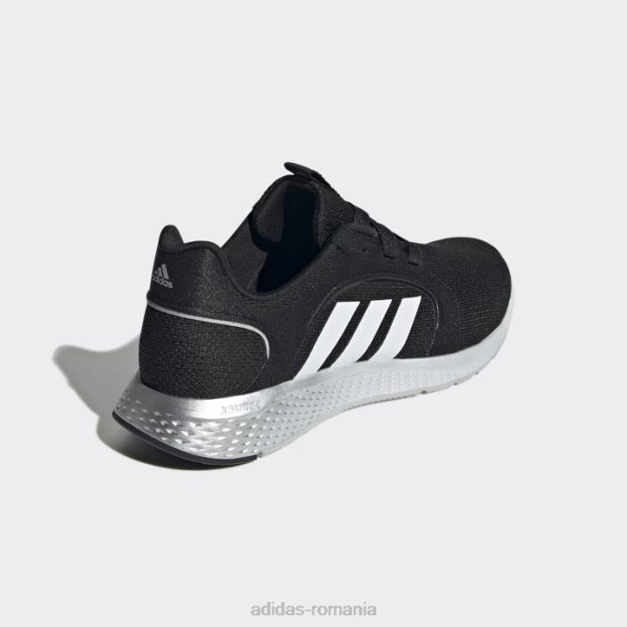 Adidas pantofi lux cu margine argintie femei negru/alb/argintiu 2JBN8326