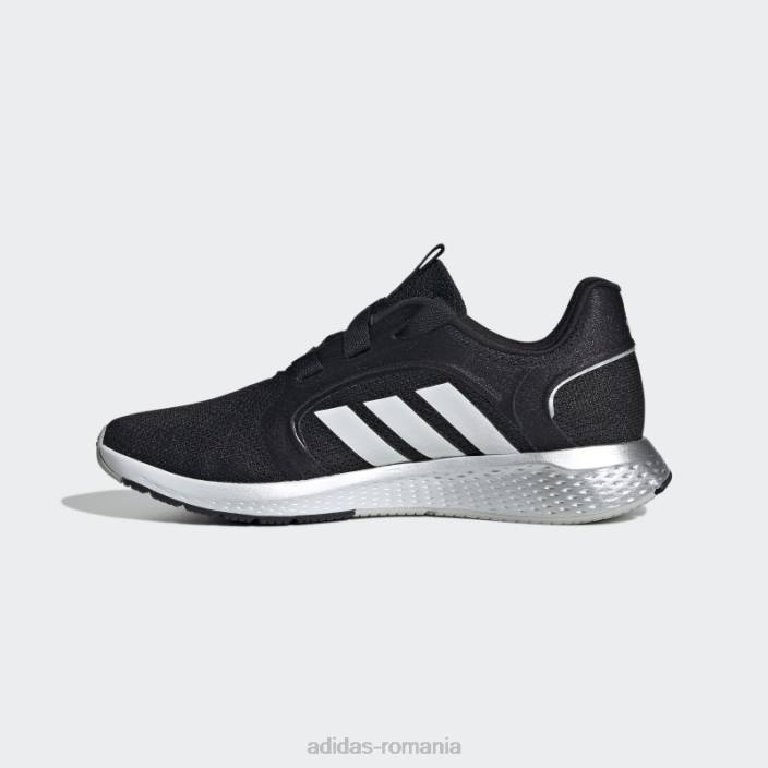 Adidas pantofi lux cu margine argintie femei negru/alb/argintiu 2JBN8326