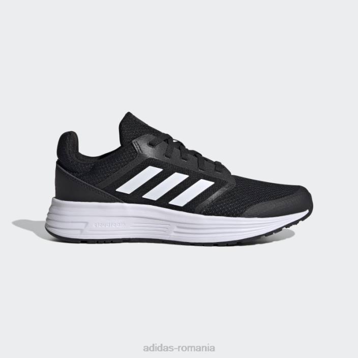Adidas pantofi negri galaxy 5 adidas femei negru/alb/gri 2JBN8625