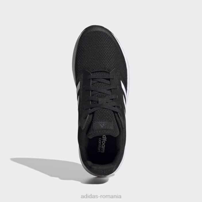 Adidas pantofi negri galaxy 5 adidas femei negru/alb/gri 2JBN8625