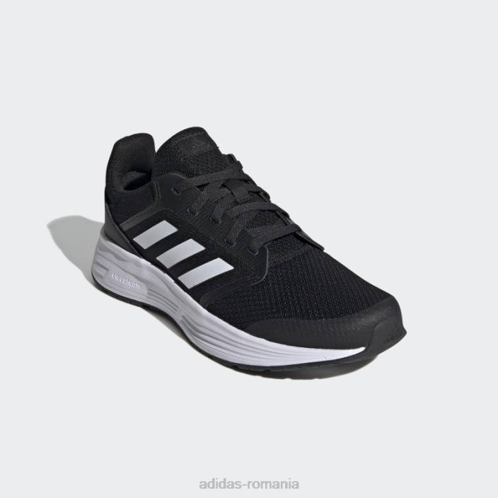 Adidas pantofi negri galaxy 5 adidas femei negru/alb/gri 2JBN8625