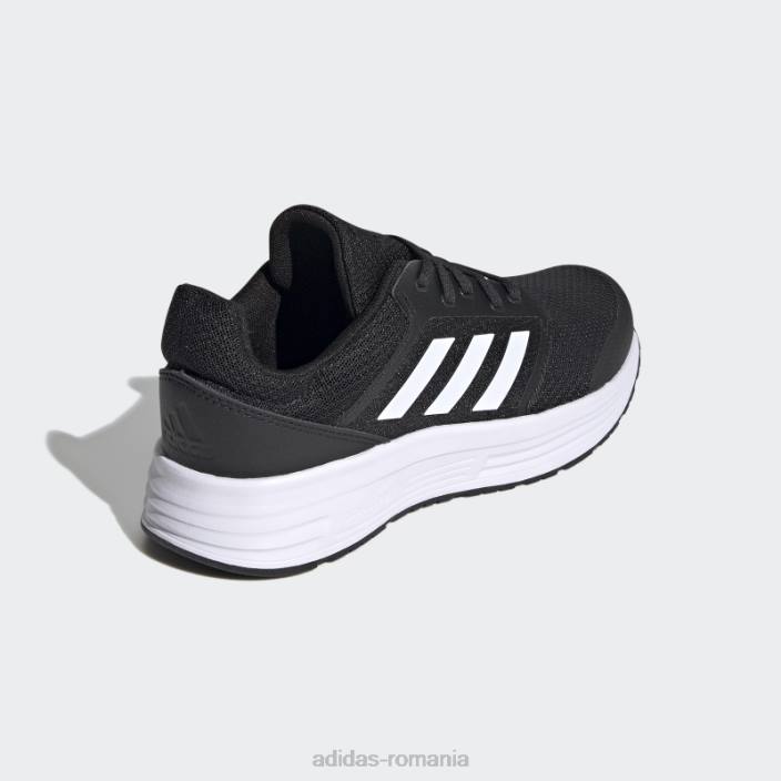 Adidas pantofi negri galaxy 5 adidas femei negru/alb/gri 2JBN8625