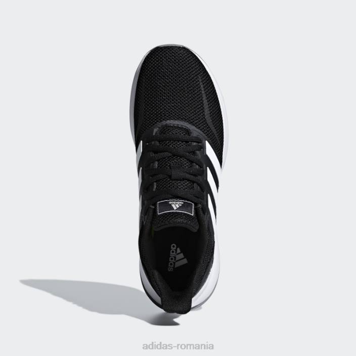 Adidas pantofi negri runfalcon adidas femei negru/alb/gri 2JBN2211