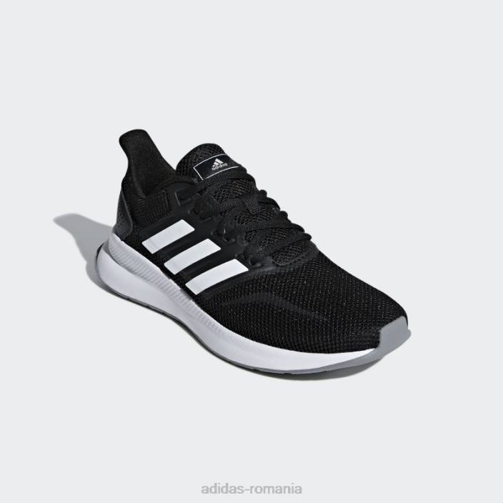 Adidas pantofi negri runfalcon adidas femei negru/alb/gri 2JBN2211