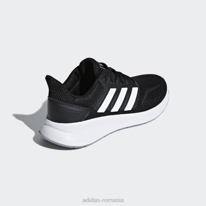Adidas pantofi negri runfalcon adidas femei negru/alb/gri 2JBN2211