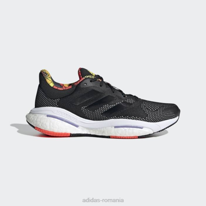 Adidas pantofi negri solarglide 5 femei negru/rosu 2JBN2128