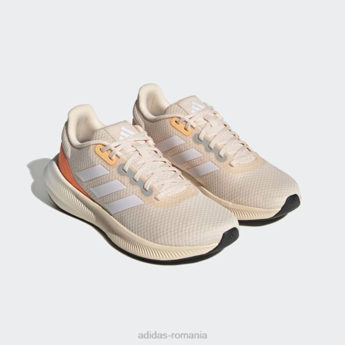 Adidas pantofi orange runfalcon 3 femei portocaliu/alb 2JBN15886