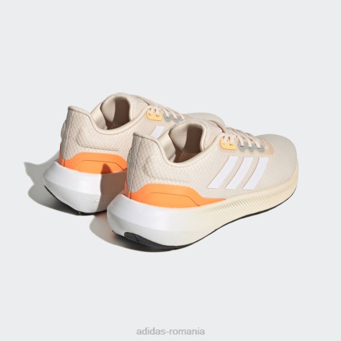 Adidas pantofi orange runfalcon 3 femei portocaliu/alb 2JBN15886