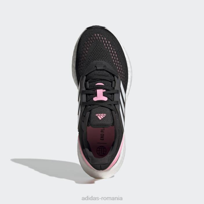 Adidas pantofi pureboost 22 beam pink femei negru/alb/roz fascicul 2JBN2122