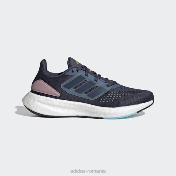 Adidas pantofi pureboost 22 bleumarin adidas femei bleumarin/oțel/mov 2JBN8814