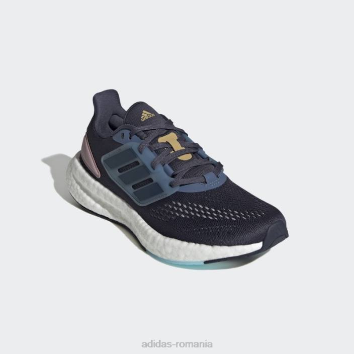Adidas pantofi pureboost 22 bleumarin adidas femei bleumarin/oțel/mov 2JBN8814