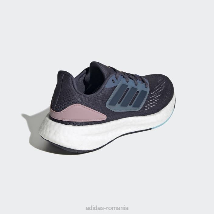 Adidas pantofi pureboost 22 bleumarin adidas femei bleumarin/oțel/mov 2JBN8814