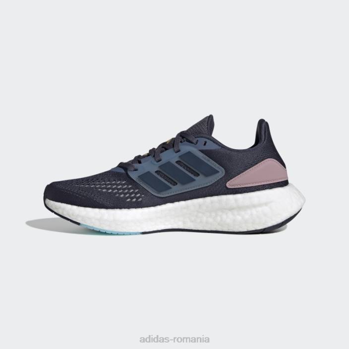 Adidas pantofi pureboost 22 bleumarin adidas femei bleumarin/oțel/mov 2JBN8814