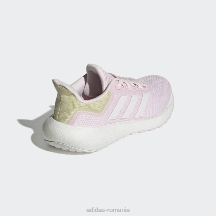 Adidas pantofi pureboost 22 roz femei roz/alb/bej nisipos 2JBN2180