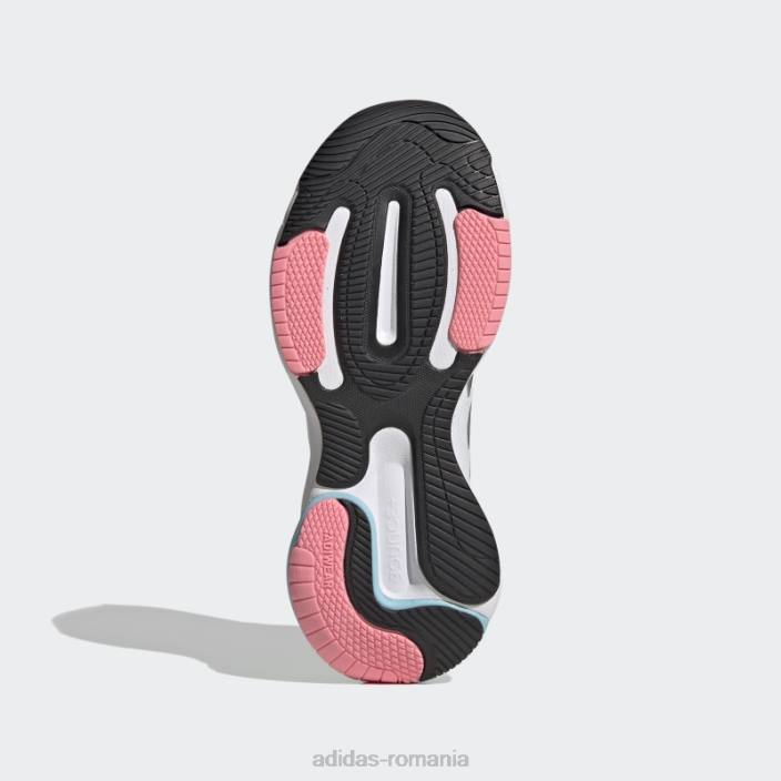 Adidas pantofi response super 3.0 alb femei alb/argintiu/albastru 2JBN3110