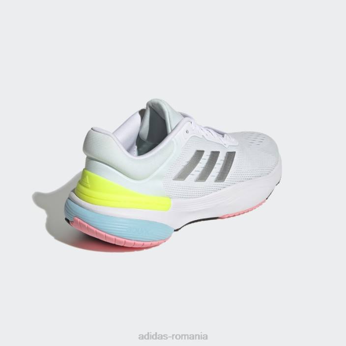 Adidas pantofi response super 3.0 alb femei alb/argintiu/albastru 2JBN3110