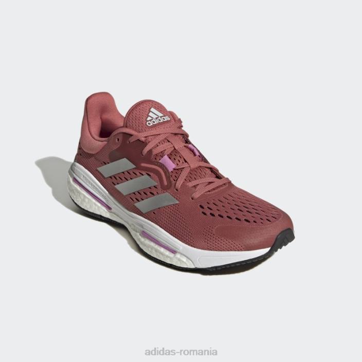 Adidas pantofi roșii cu control solar femei roșu/argintiu/liliac 2JBN16282