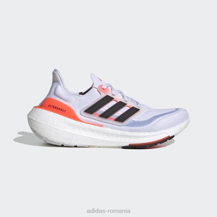 Adidas pantofi roșii ultraboost light fashion femei alb/negru/rosu 2JBN3085
