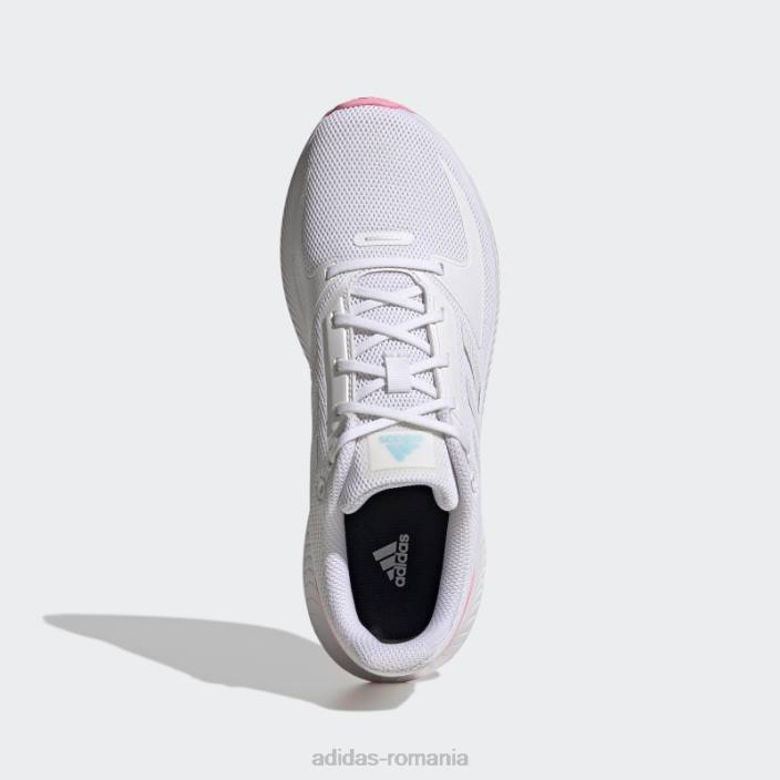 Adidas pantofi run falcon 2.0 alb adidas femei alb/albastru 2JBN16362