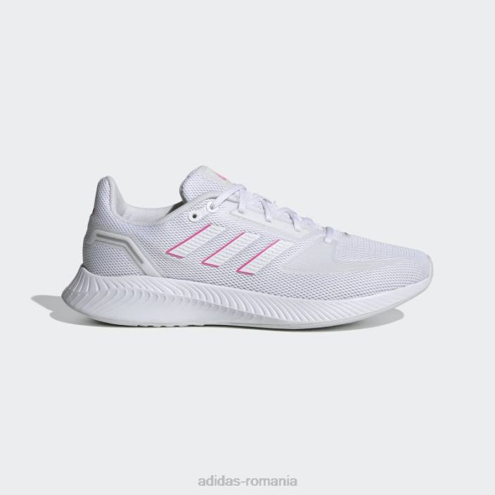 Adidas pantofi runfalcon 2.0 albi femei alb/roz 2JBN8612