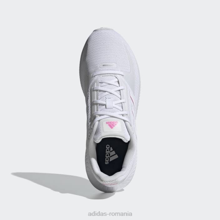 Adidas pantofi runfalcon 2.0 albi femei alb/roz 2JBN8612