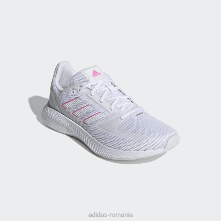 Adidas pantofi runfalcon 2.0 albi femei alb/roz 2JBN8612