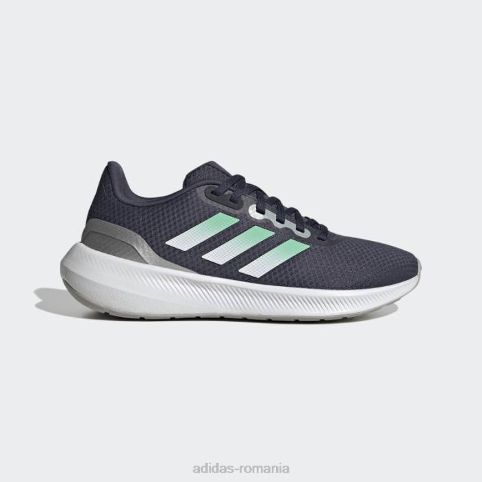 Adidas pantofi runfalcon 3 bleumarin femei bleumarin/mentă/argint 2JBN15872
