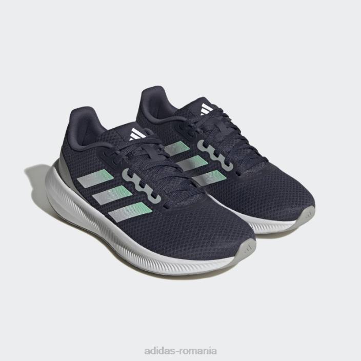 Adidas pantofi runfalcon 3 bleumarin femei bleumarin/mentă/argint 2JBN15872