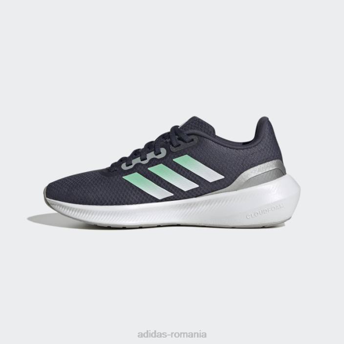 Adidas pantofi runfalcon 3 bleumarin femei bleumarin/mentă/argint 2JBN15872