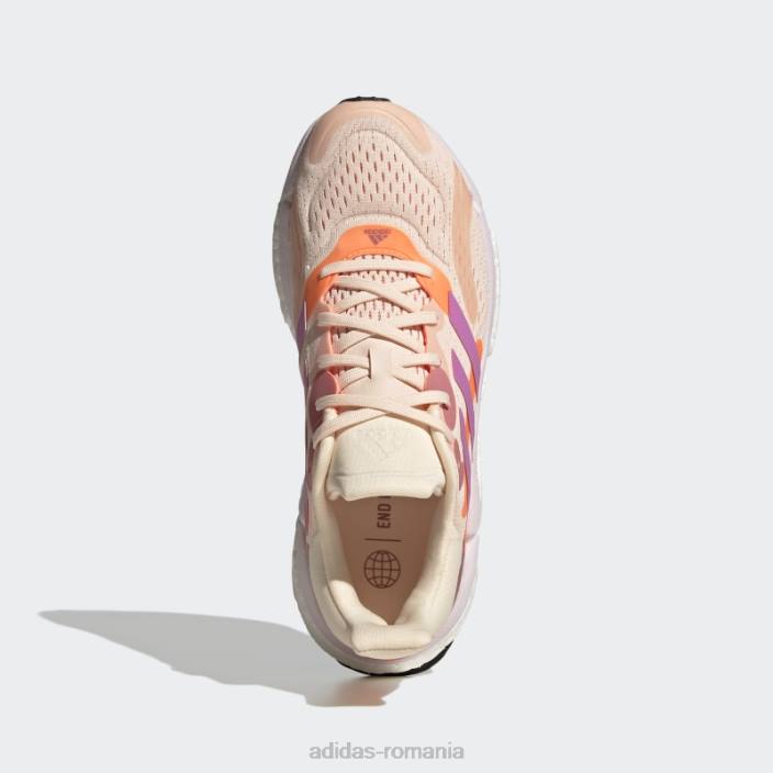 Adidas pantofi solarboost 4 portocalii femei portocaliu/liliac/portocaliu fascicul 2JBN16220