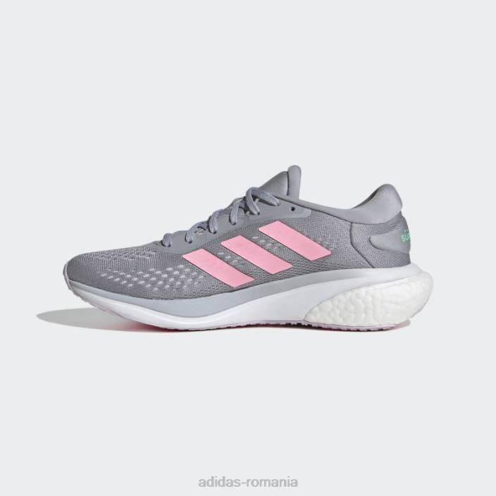 Adidas pantofi supernova 2.0 argintii femei argintiu/roz fascicul/argintiu zori 2JBN15902