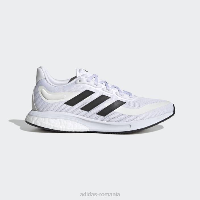 Adidas pantofi supernova dash gri femei alb/negru/gri liniuță 2JBN3109