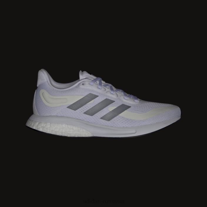 Adidas pantofi supernova dash gri femei alb/negru/gri liniuță 2JBN3109