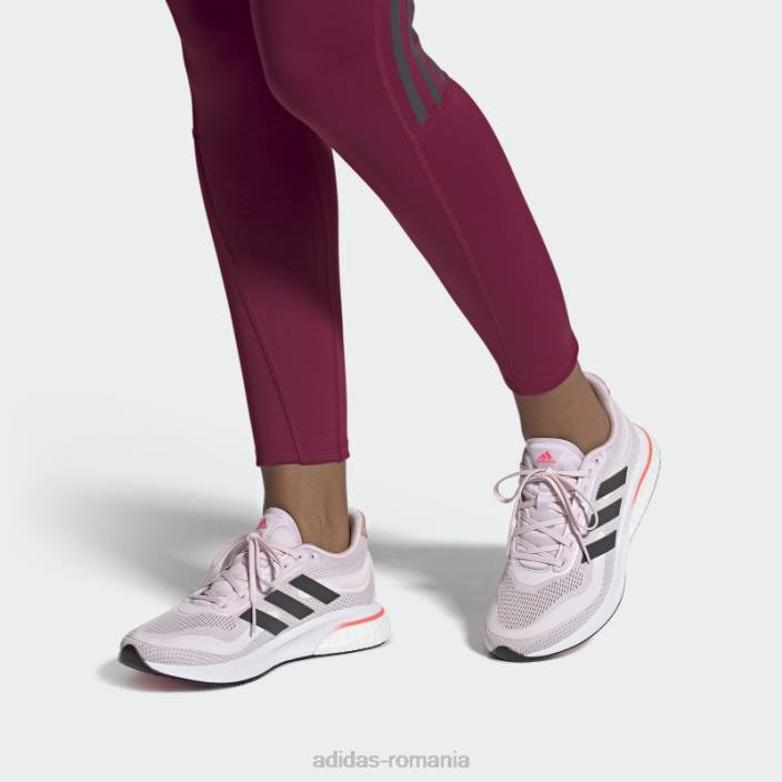 Adidas pantofi supernova roz adidas femei roz/carbon/turbo 2JBN8589