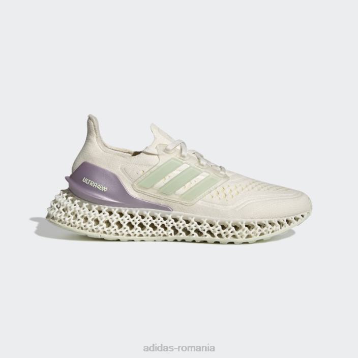 Adidas pantofi ultra 4dfwd albi femei alb/verde/galben 2JBN1999