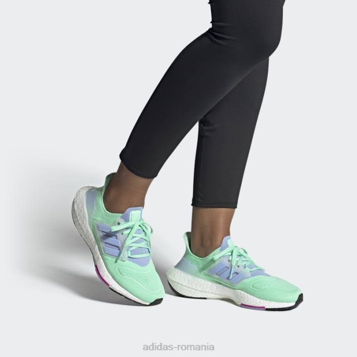 Adidas pantofi ultraboost 22 mint adidas femei mentă/albastru zori/alb 2JBN8346